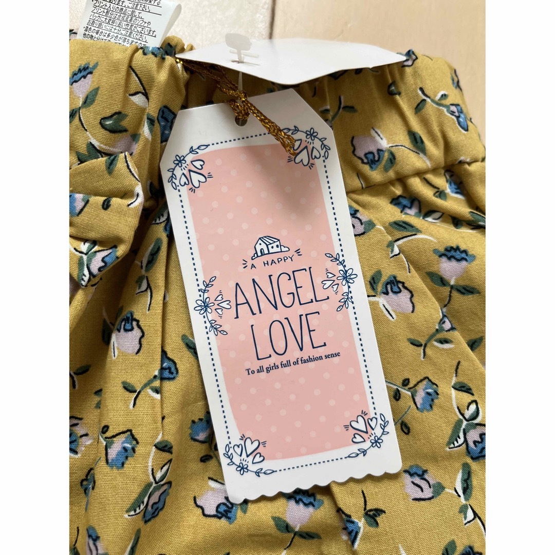 Love Angel(ラブエンジェル)の新品 110 LOVE ANGEL ショートパンツ キュロット 花柄 キッズ/ベビー/マタニティのキッズ服女の子用(90cm~)(パンツ/スパッツ)の商品写真