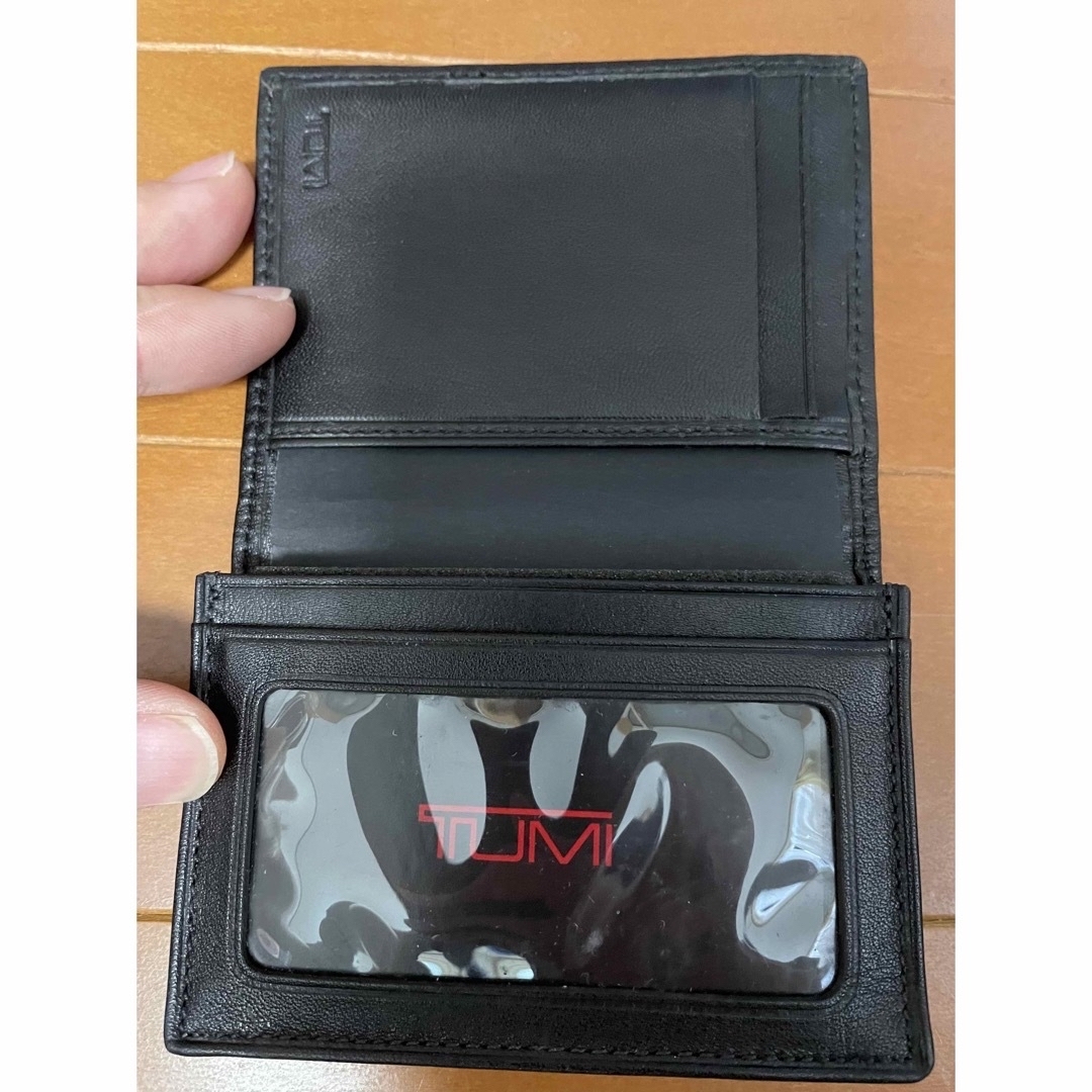 TUMI(トゥミ)の【未使用品】TUMI 名刺入れ パスケース カードケース ブラック メンズのファッション小物(名刺入れ/定期入れ)の商品写真