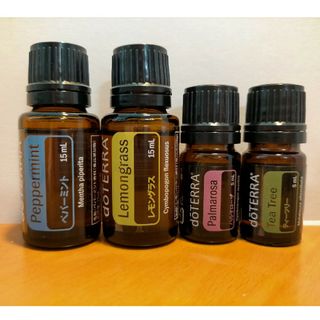 ドテラ(doTERRA)のドテラ　ティーツリー　パルマローザ　レモングラス　ペパーミント(エッセンシャルオイル（精油）)