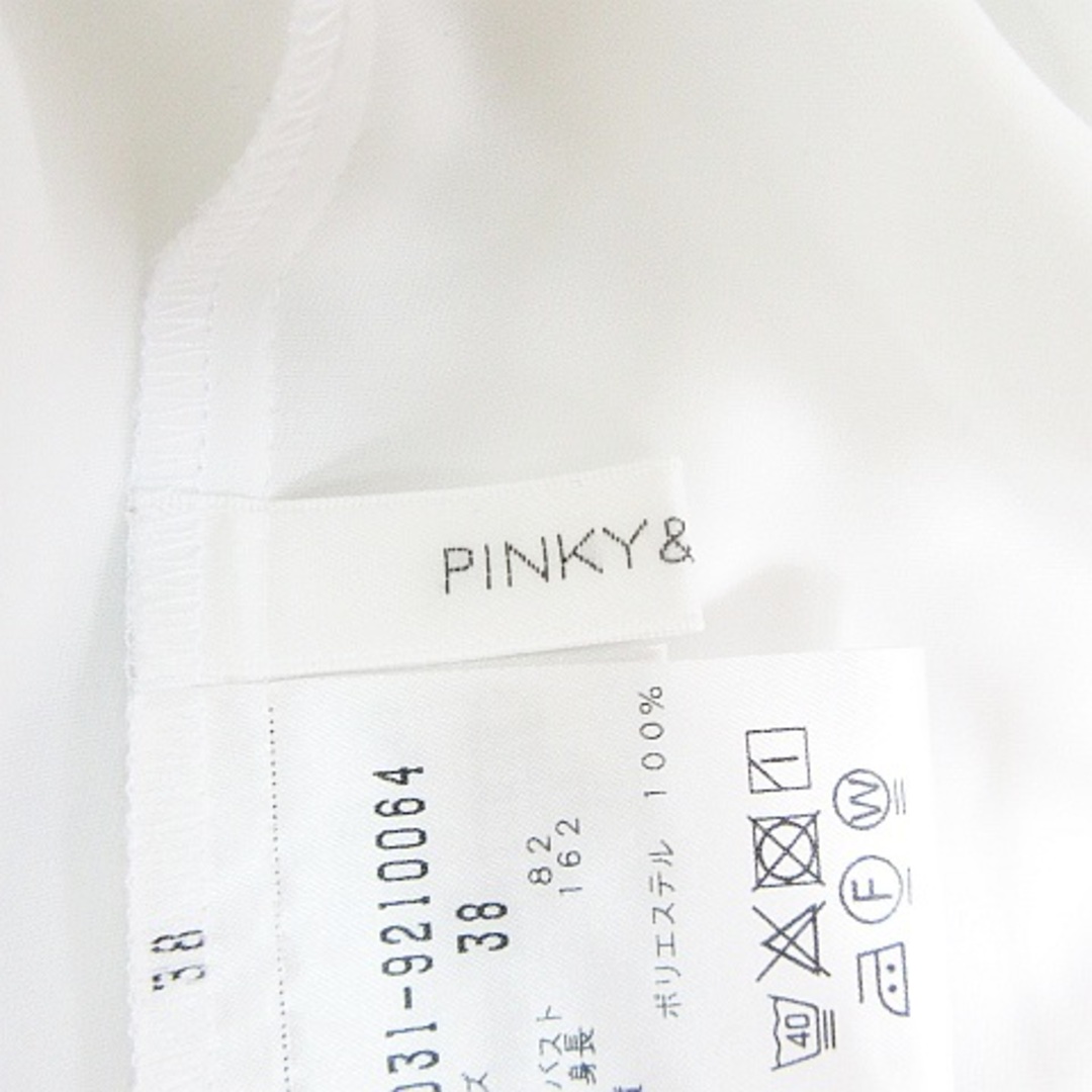 Pinky&Dianne(ピンキーアンドダイアン)のPINKY&DIANNE ボウタイブラウス 長袖 リボン シフォン 38 レディースのトップス(シャツ/ブラウス(長袖/七分))の商品写真