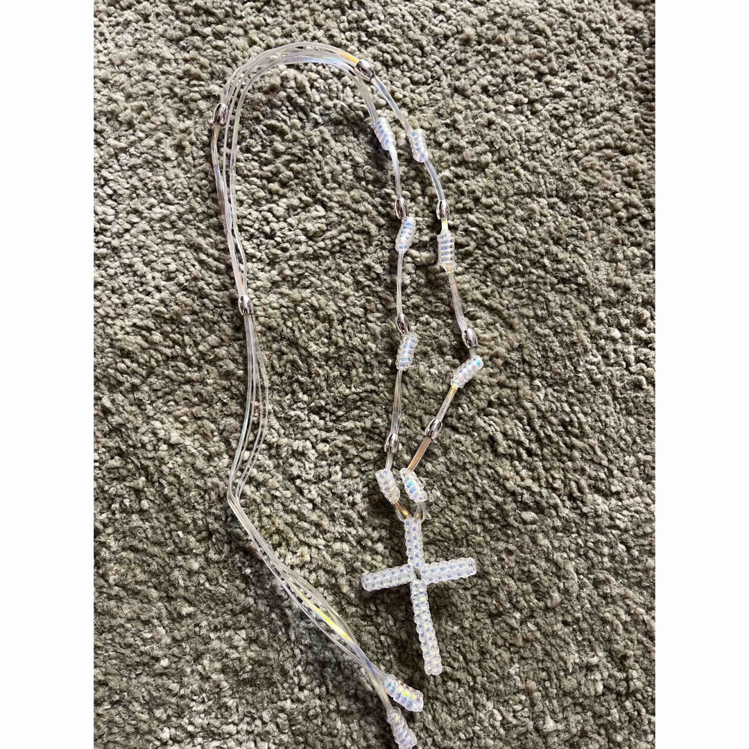 MASU PEARL TAPE ROSARY NECKLACE メンズのアクセサリー(ネックレス)の商品写真