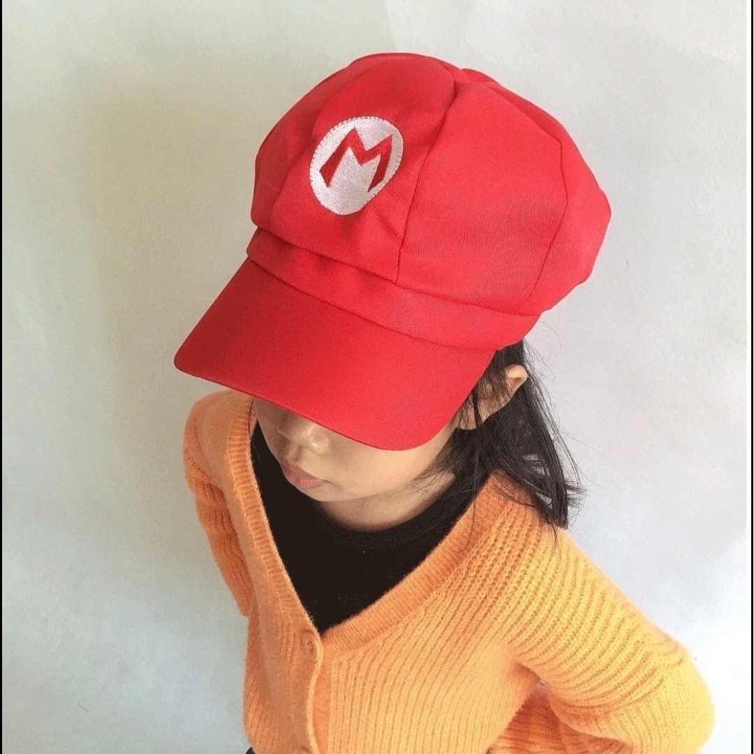 マリオ ルイージ キャップ ユニバ 仮装 スーパーマリオ 帽子セットの通販 by もみじ⭐'s shop｜ラクマ