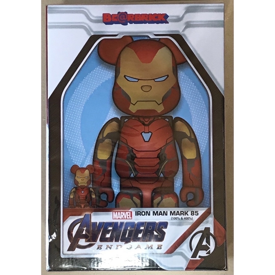 BE@RBRICK IRON MAN MARK 85 100% & 400％