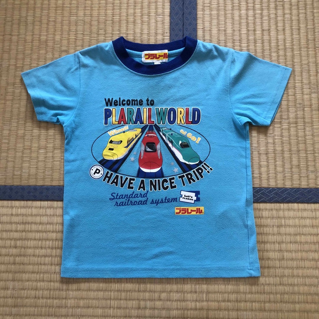 Takara Tomy(タカラトミー)のプラレール　半袖Tシャツ　120 キッズ/ベビー/マタニティのキッズ服男の子用(90cm~)(Tシャツ/カットソー)の商品写真