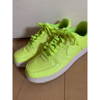 ナイキ(NIKE)のナイキ エアフォース 1 NIKE Air Force1ボルト蛍光 ネオンカラー(スニーカー)