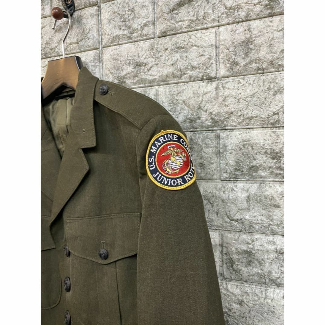 米軍　USMC  海兵隊　ドレスブルージャケット　41R  コスプレ　美品