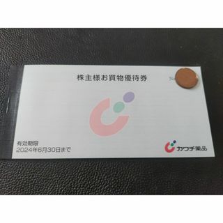 カワチ薬品 株主優待券5,000円分(ショッピング)