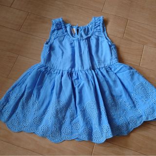 プティマイン(petit main)のpetit main ワンピース　size80(ワンピース)