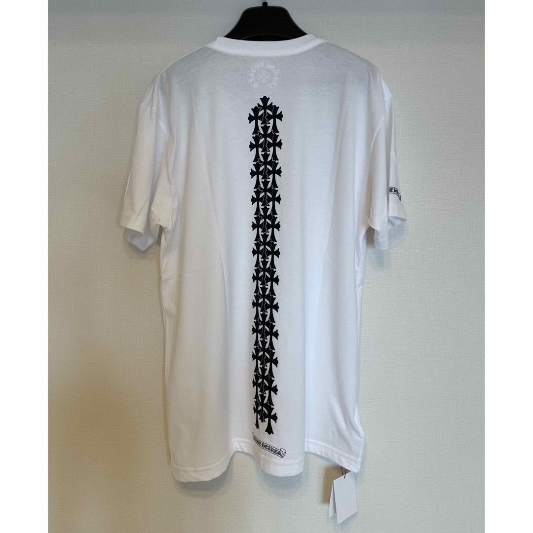 Chrome Hearts - 新品☆CHROME HEARTS☆【L/WHITE】セメタリー クロス