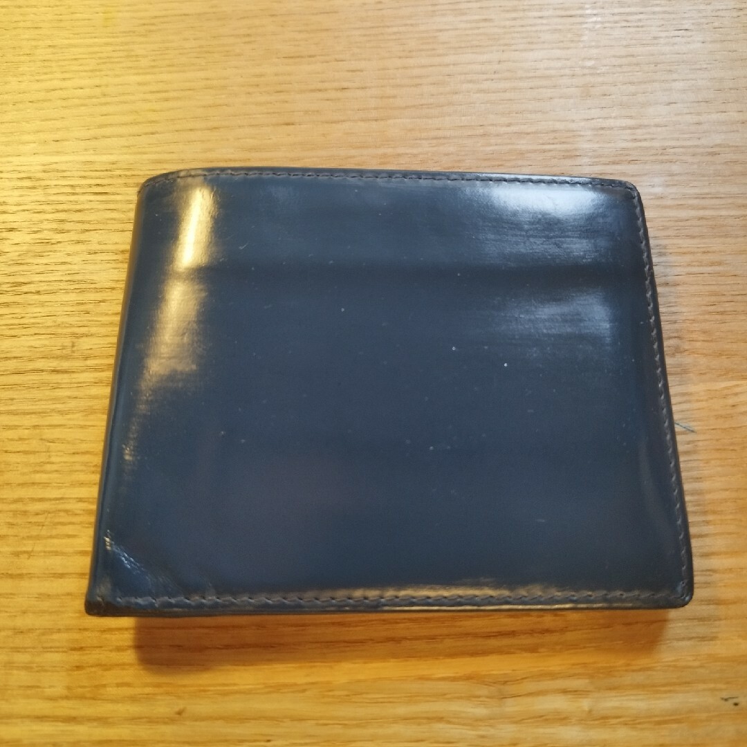 ETTINGER - 美品エッティンガー 二つ折り 財布 ブルー イエロー カード