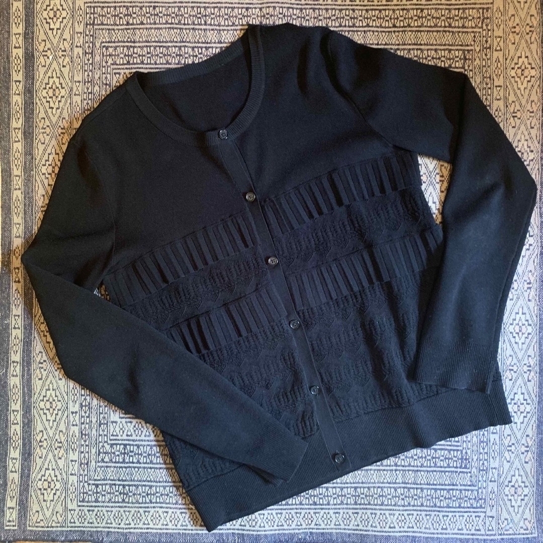 CARVEN - CARVEN カーディガン ニットレース ブラックの通販 by Tuolla
