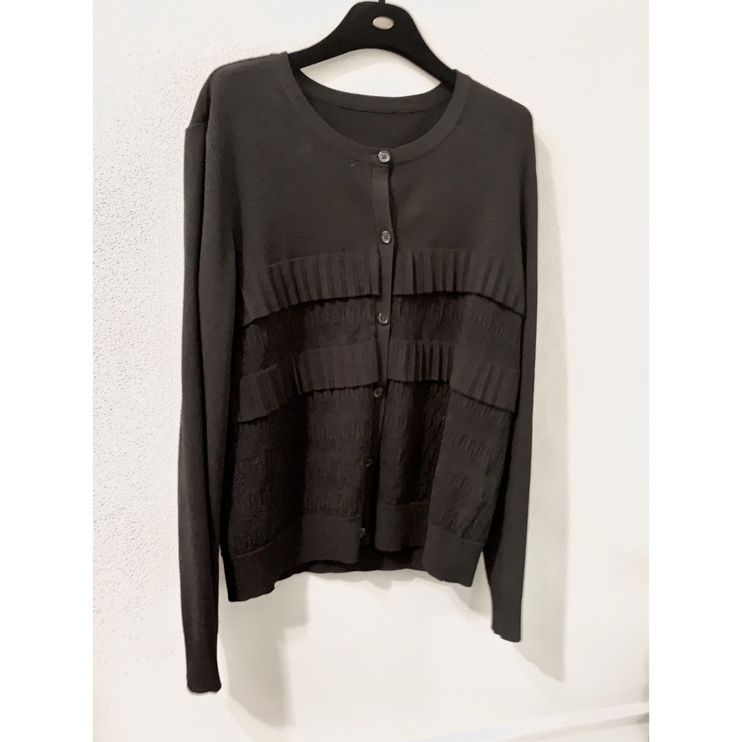 CARVEN - CARVEN カーディガン ニットレース ブラックの通販 by Tuolla