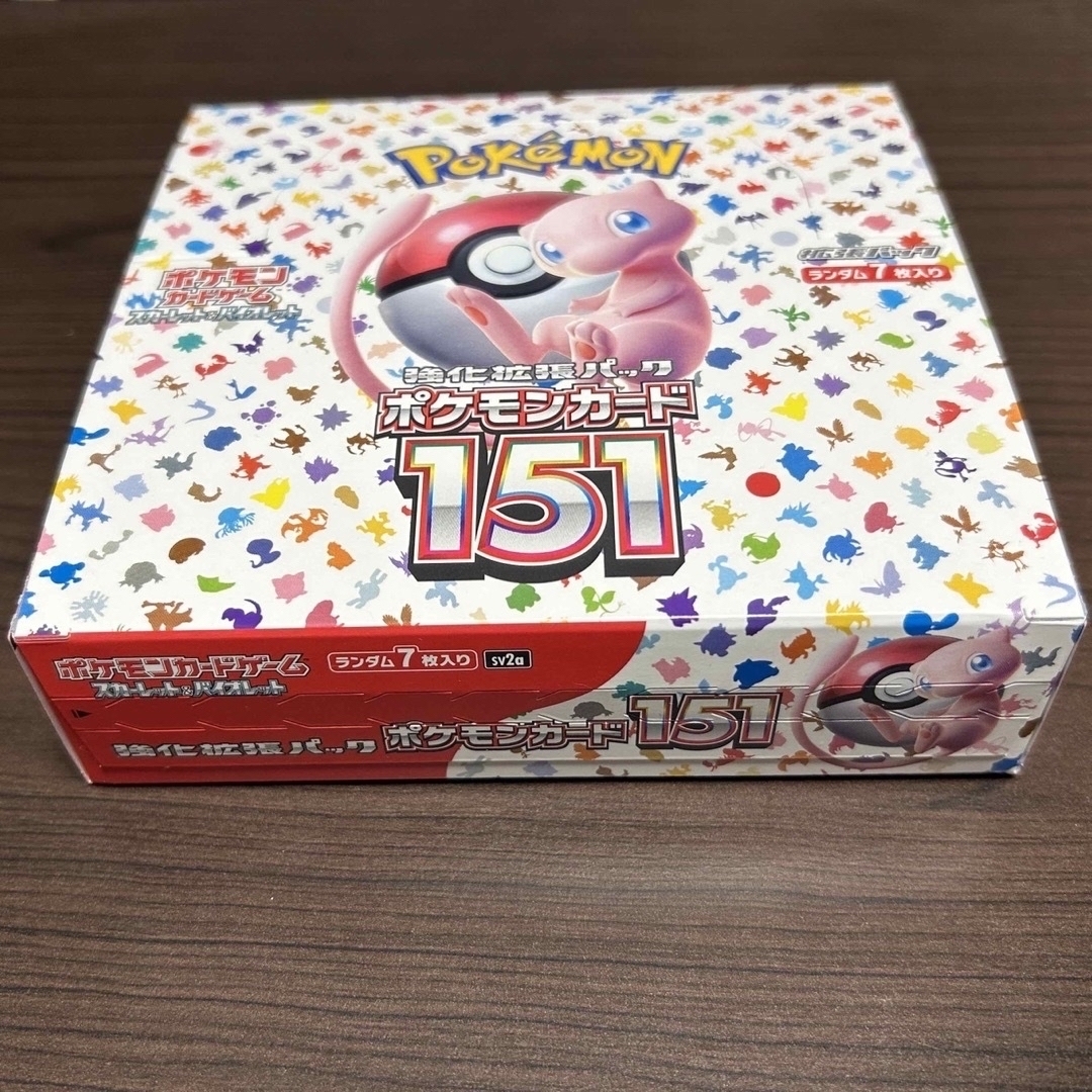 メール便指定可能 ポケモンカード151未開封ボックス即日お送りします