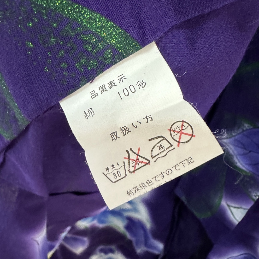 日本製　本染め　注染染め　高級浴衣　綿100% レディースの水着/浴衣(浴衣)の商品写真