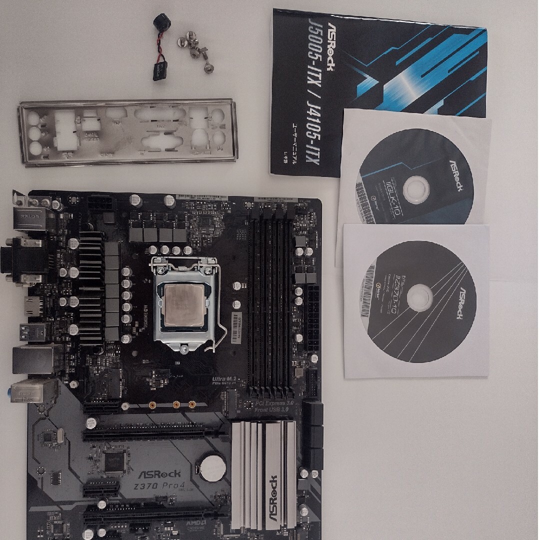 intel Core™ i7-8700k+ASRock Z370 Pro4セット intel Core™ i7-8700k+ASRock Z370 Pro4セット