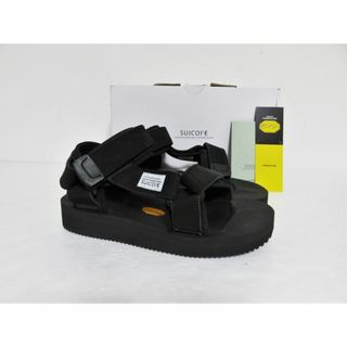 スイコック(suicoke)の定価2.6万 新品 suicoke DEPA-V2NU ブラック 4 ビブラム(サンダル)