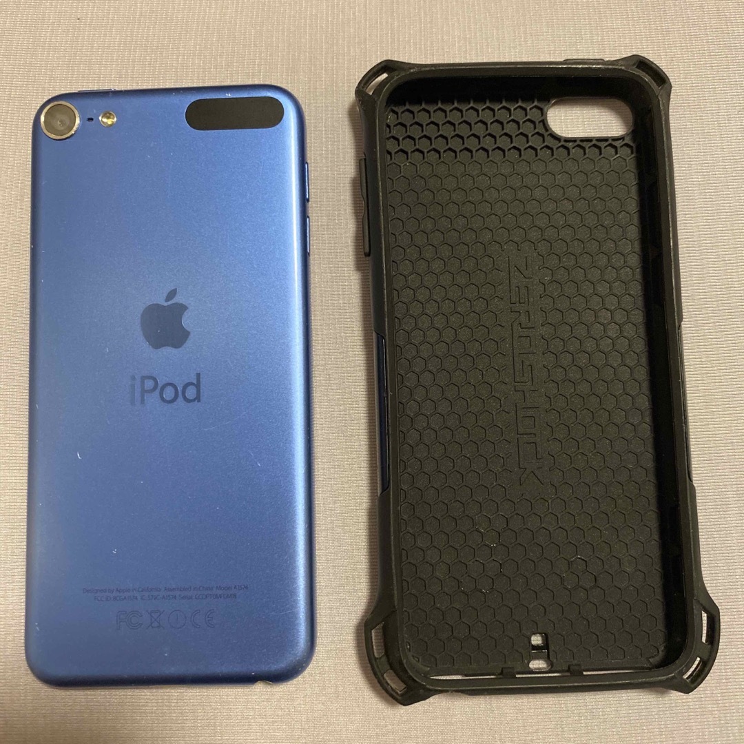 iPod touch(アイポッドタッチ)のiPod touch 6世代　128GB Blue 早い者勝ち スマホ/家電/カメラのオーディオ機器(ポータブルプレーヤー)の商品写真