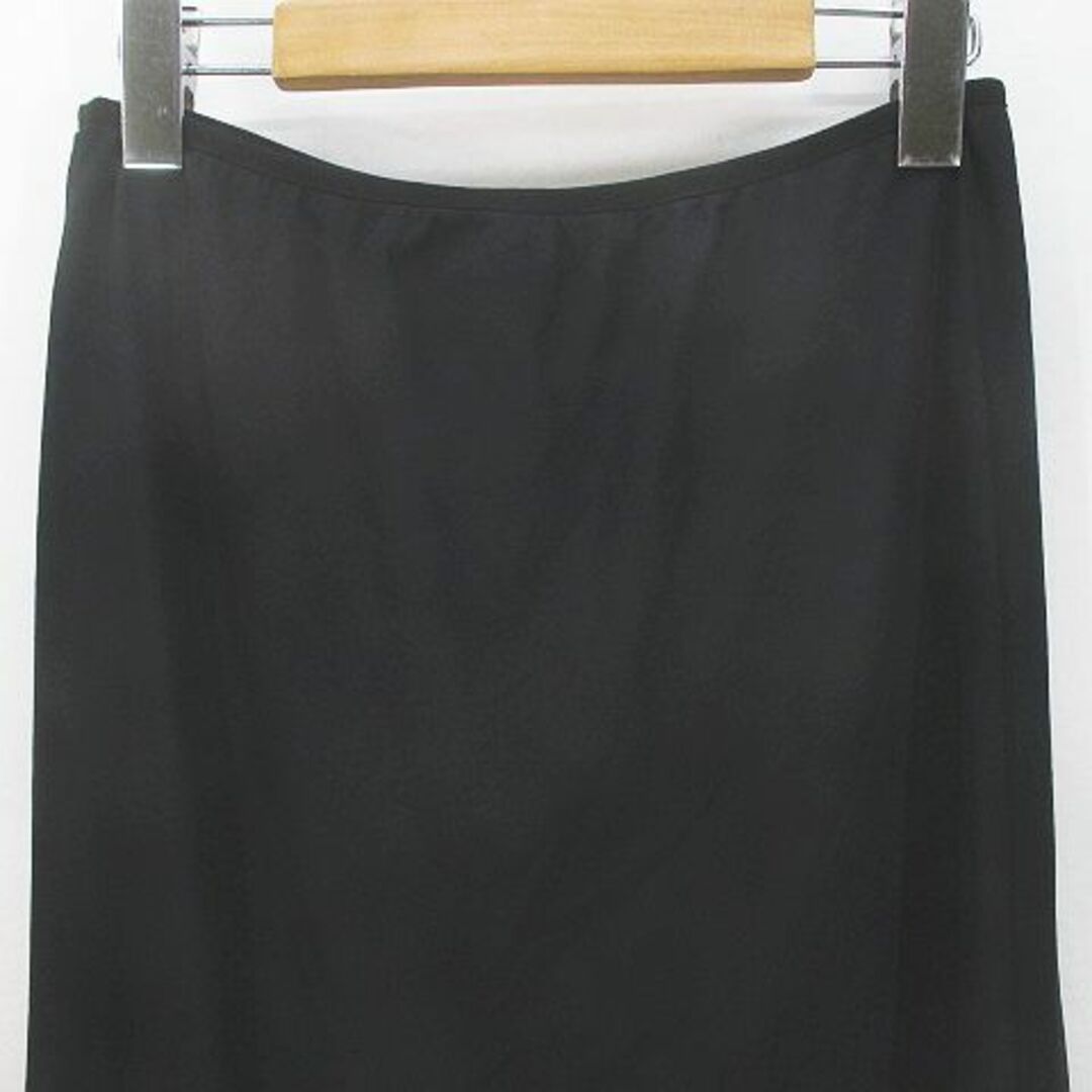 VIVIENNE TAM ロング丈 台形スカート スカート 0 黒系 ブラック