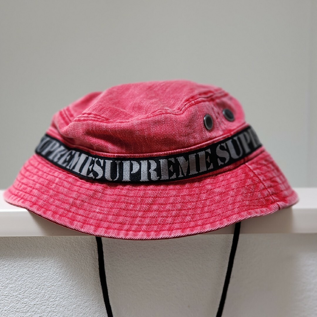 公式ショップ 新品 ~Supreme~ Stencil Webbing Boonie M L
