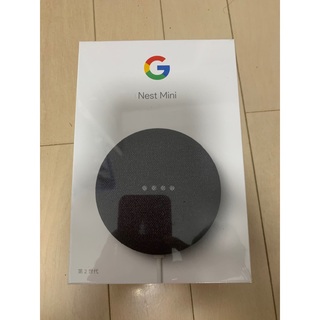 グーグル(Google)のGoogle Nest Mini スマートスピーカー 黒(スピーカー)