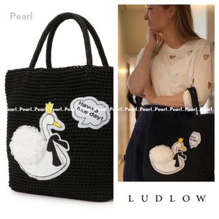 大人気！完売☆LUDLOW☆メッセージバッグ☆ブラック☆2019AW☆ラドロー