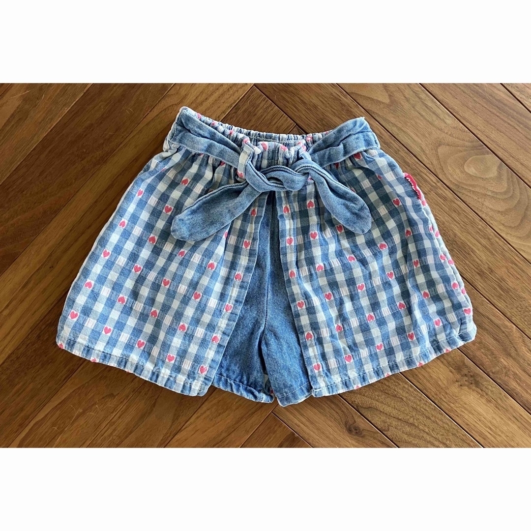 OshKosh(オシュコシュ)のoshkosh  ハートチェックスコート キッズ/ベビー/マタニティのキッズ服女の子用(90cm~)(パンツ/スパッツ)の商品写真