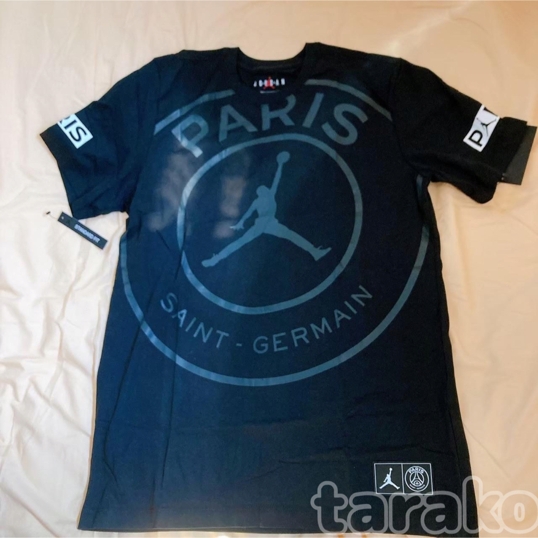 NIKE Jordan × PSG コラボ Tシャツ サイズM 黒 ブラック
