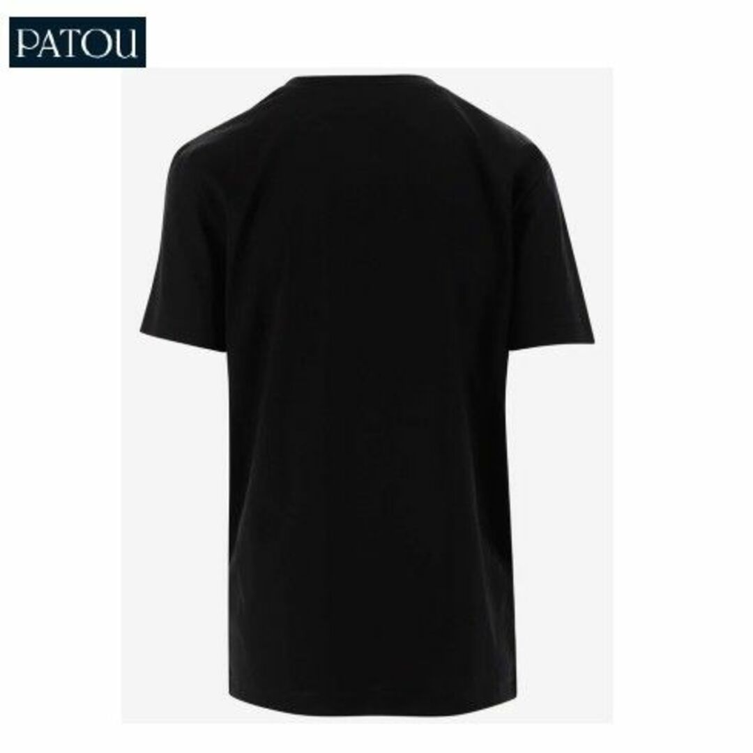 【新品サイズXS】PATOU（パトゥ)ロゴ入りTシャツ（黒）送料込み 3