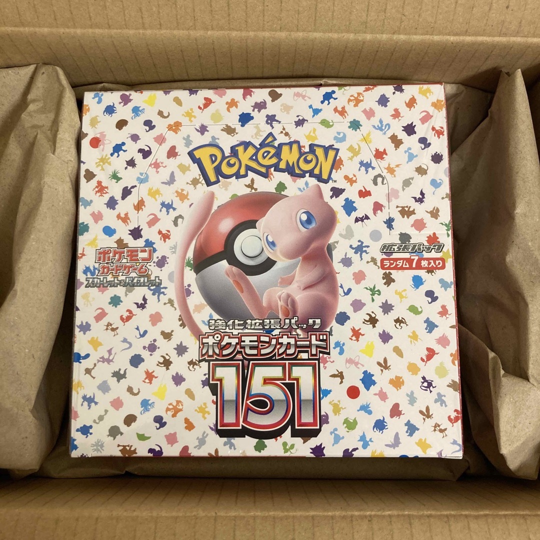 ポケモンカード 151 1BOX ボックス シュリンク付き ポケセン産の通販