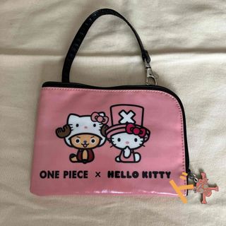 ワンピース(ONE PIECE)のONE PIECE × HELLO KITTY スマホ ショルダー ポーチ(キャラクターグッズ)