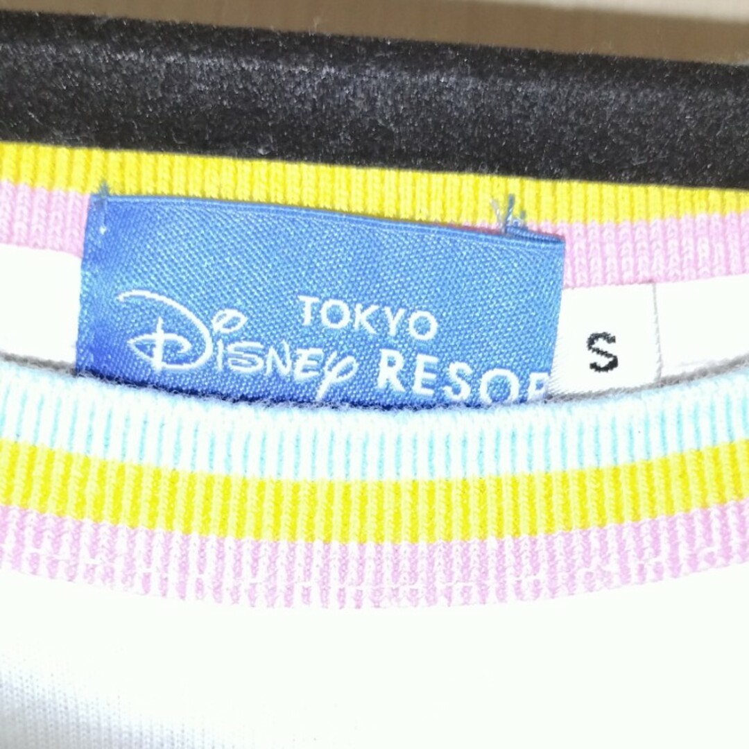 ディズニーリゾート　イースターエッグ　うさピヨ総柄　Tシャツ　サイズＳ メンズのトップス(Tシャツ/カットソー(半袖/袖なし))の商品写真