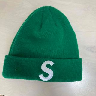 シュプリーム(Supreme)の supreme New Era® ニット帽　緑(ニット帽/ビーニー)