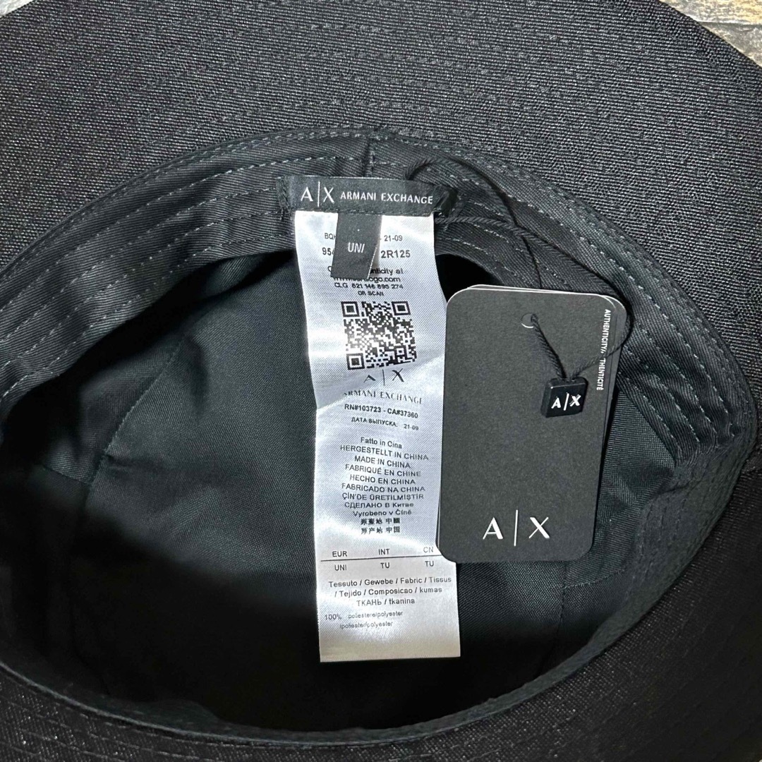 ARMANI EXCHANGE(アルマーニエクスチェンジ)の【新品】ARMANI EXCHANGE アルマーニ／バケットハット 帽子 メンズの帽子(キャップ)の商品写真