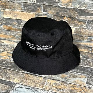 アルマーニエクスチェンジ(ARMANI EXCHANGE)の【新品】ARMANI EXCHANGE アルマーニ／バケットハット 帽子(キャップ)