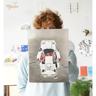 ランボルギーニ(Lamborghini)のJob van den Berg CAR CRASH カウンタック モデルカー(アート/写真)