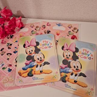 ディズニー(Disney)のディズニー　手形足形　２枚セット(手形/足形)