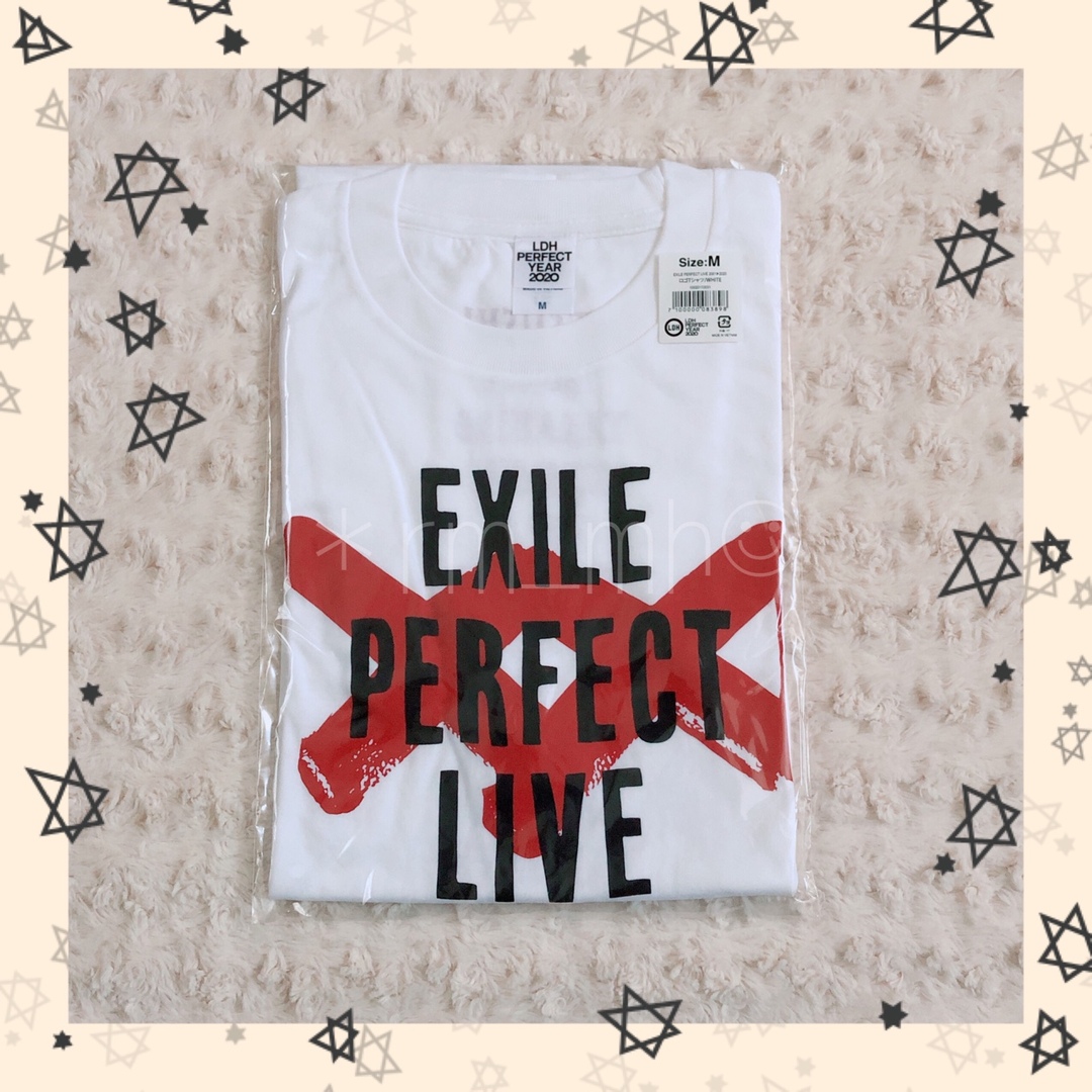 EXILE(エグザイル)の【匿名配送】EXILE ＊ 未開封◎ ツアーＴシャツ Ｍサイズ エンタメ/ホビーのタレントグッズ(ミュージシャン)の商品写真