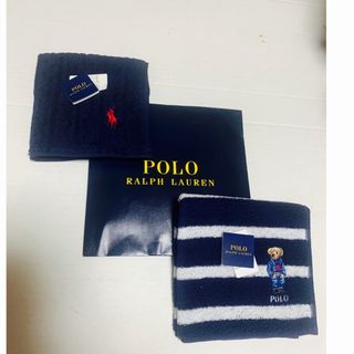 ポロラルフローレン(POLO RALPH LAUREN)のポロラルフローレン　ハンカチセット　2枚(ハンカチ/ポケットチーフ)