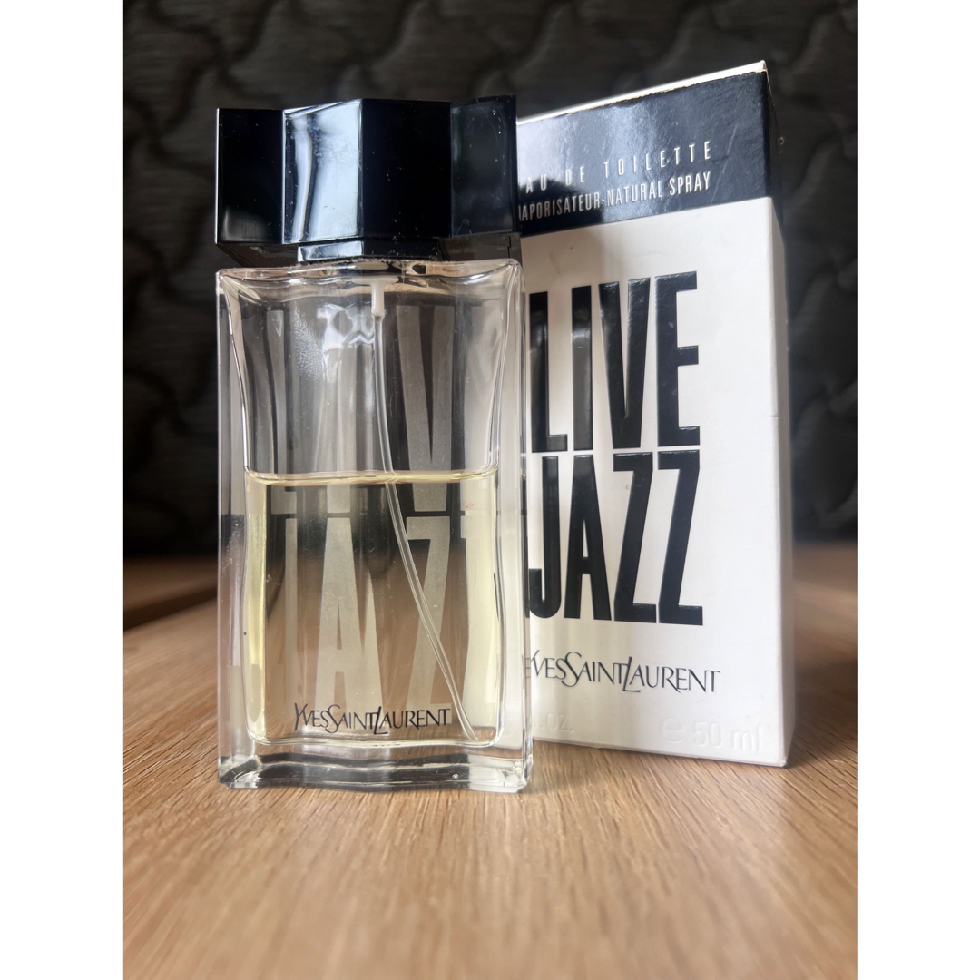 YSLイブサンローランLIVE JAZZライブジャズオードトワレスプレー50ml-