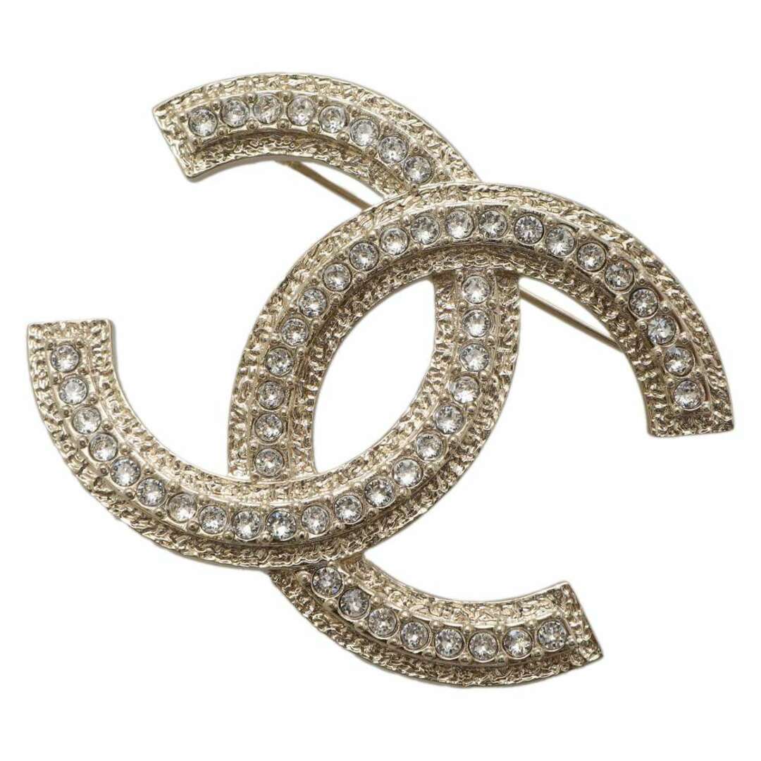 CHANEL(シャネル)のシャネル ブローチ ココマーク ラインストーン B23  P ABA228 CHANEL アクセサリー レディースのアクセサリー(ブローチ/コサージュ)の商品写真