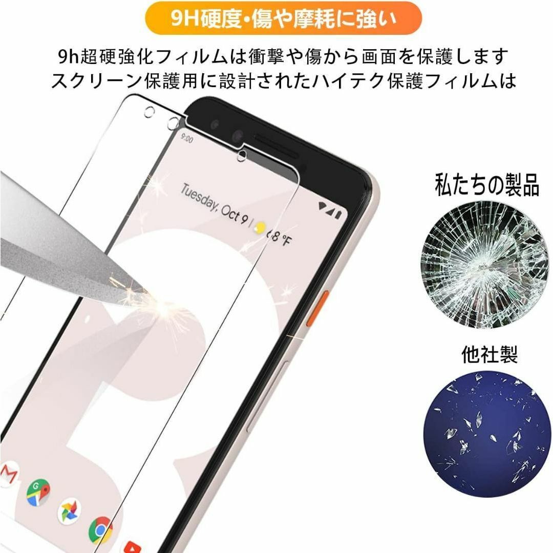 匿名配送 スマホケース 背面に保護フィルム付き ストラップ穴付き超軽量 パープル スマホ/家電/カメラのスマホアクセサリー(保護フィルム)の商品写真