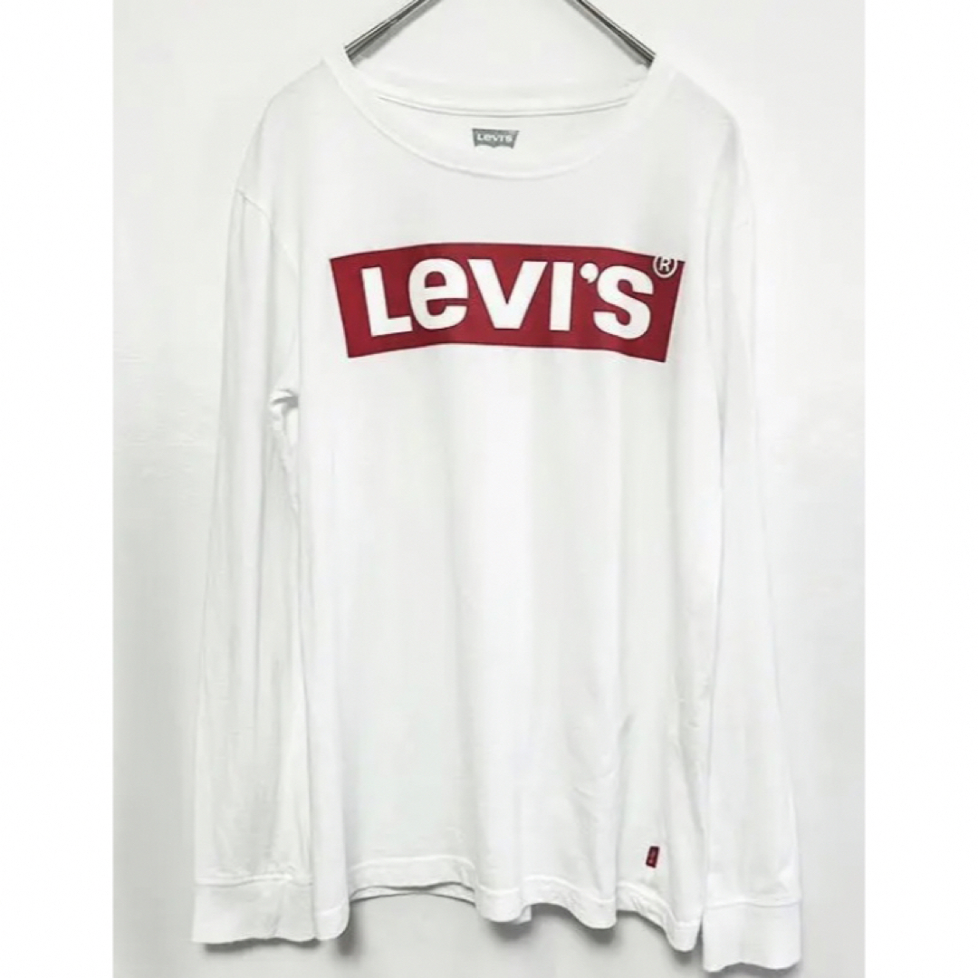 Levi's(リーバイス)のリーバイス　Levi’s  ロングTシャツ　ホワイト　レディース レディースのトップス(Tシャツ(長袖/七分))の商品写真