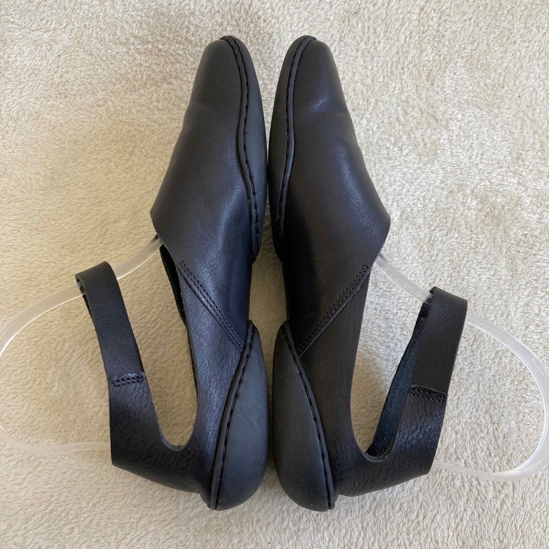 ☆トリッペン☆アンクルストラップサンダル☆Combine black☆牛革