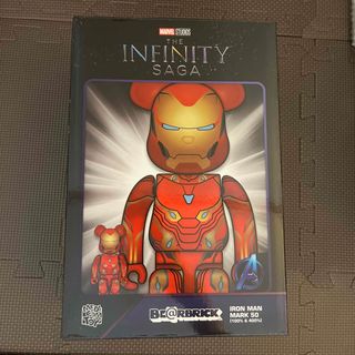 ベアブリック(BE@RBRICK)のBE@RBRICK  IRON MAN MARK 50 100％ & 400％(その他)