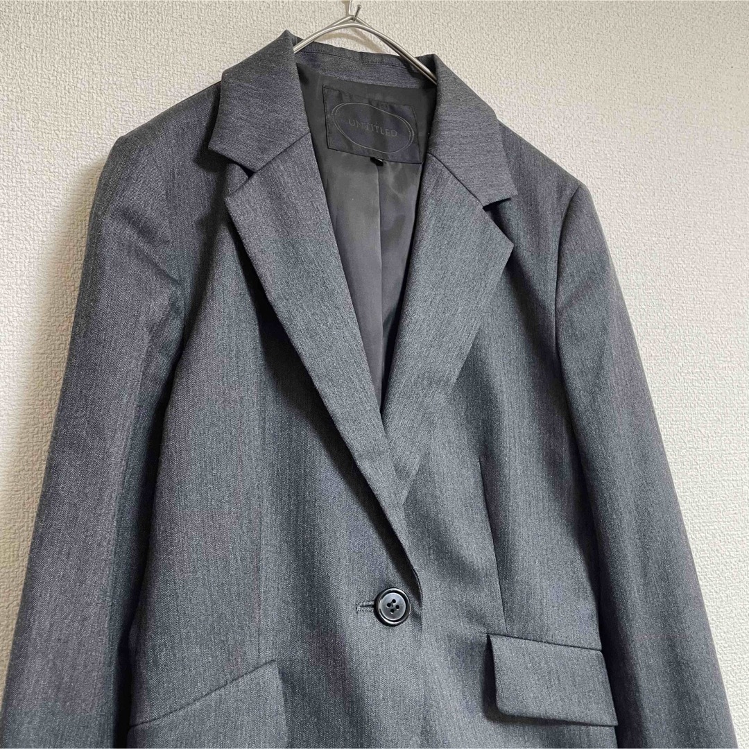 UNTITLED - 【中古美品】アンタイトル スーツ ウール混 パンツ