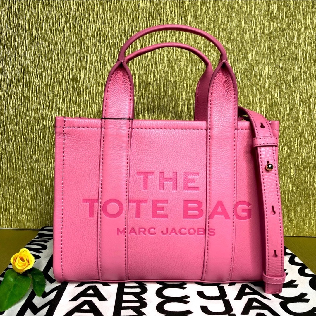 MARC JACOBS ミニ トート ショルダーバッグ ジェイコブス ピンク