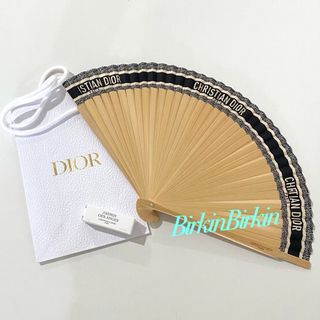 クリスチャンディオール(Christian Dior)のクリスチャンディオール　Dior   扇子🪭 数量限定ギフト　ノベルティ(ノベルティグッズ)