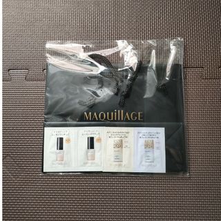 マキアージュ(MAQuillAGE)のMaquillage紙袋＋おまけサンプル(ショップ袋)