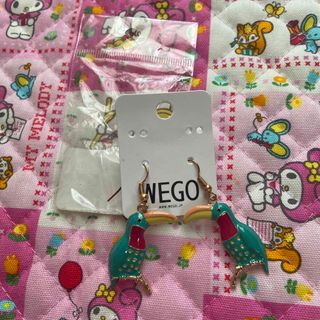 ウィゴー(WEGO)の新品 WEGO  鳥さんのピアス(ピアス)