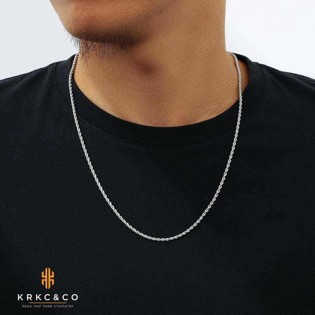 KRKC&CO ネックレス シルバーチェーン